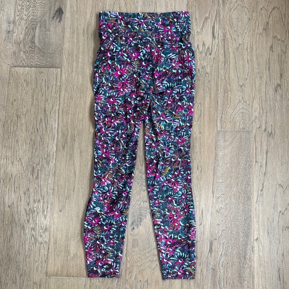 Lululemon Base Pace High-Rise Running Tight 25" Floral Electric Multi Size 4 - Picture 6 of 10